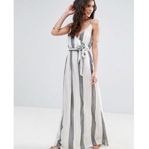 Striped Maxi Dress Beach Cover Up | ASOS